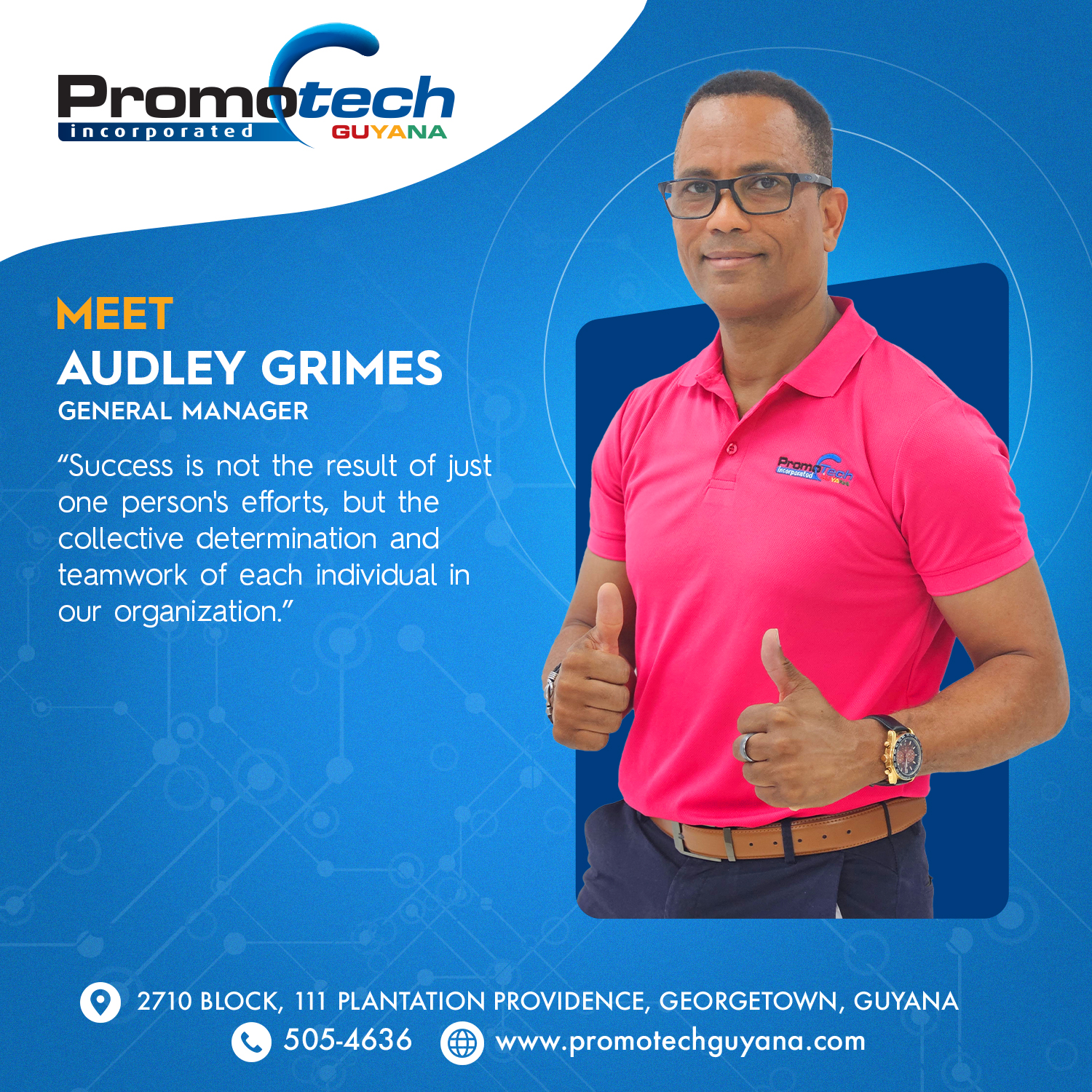 PromoTech Guyana_Profile PicsPromoTech Guyana Profile Pics_AUDLEY